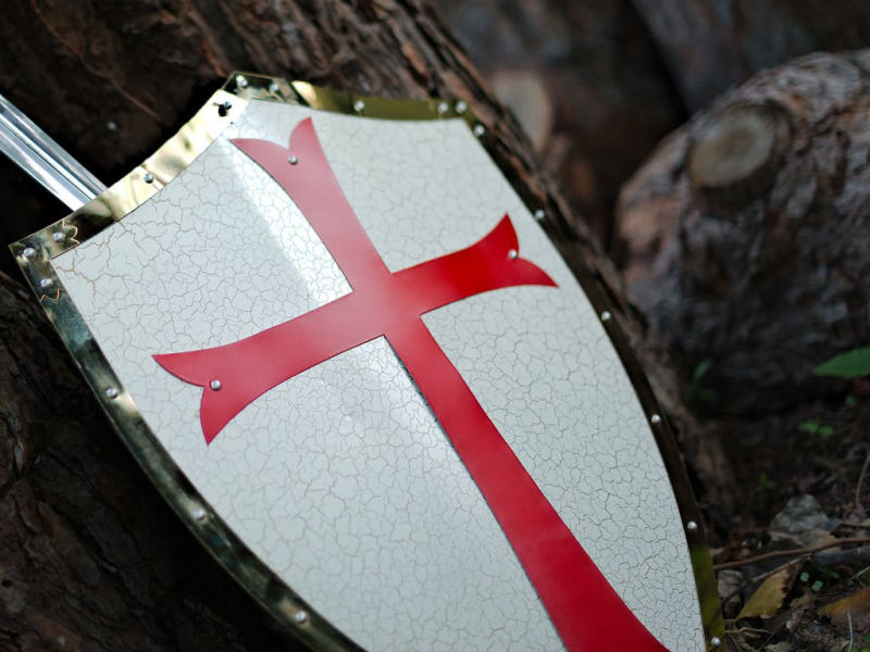 Bouclier Croix de Malte - Papo
